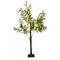 Lighted Olive Tree Artificial Greenery Tree With Warm White Light Lifelike Decorative Faux Tree 8 Lighting Modes 10